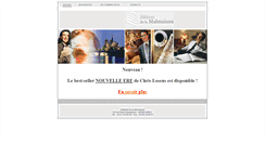 Desktop Screenshot of editionsdelamalmaison.com